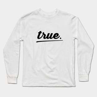 True Logo Long Sleeve T-Shirt